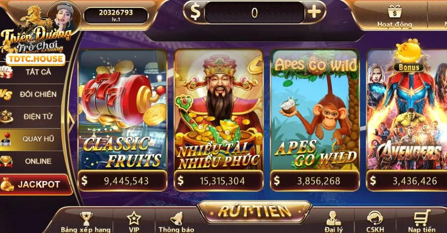 Tổng hợp các slot game nổ hũ mới nhất và người thắng cuộc